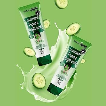 Gel de Limpeza Facial Pepino e Argila Verde, Dermachem™
