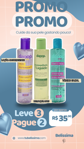 Promoção Skincare Leve 3 Pague 2