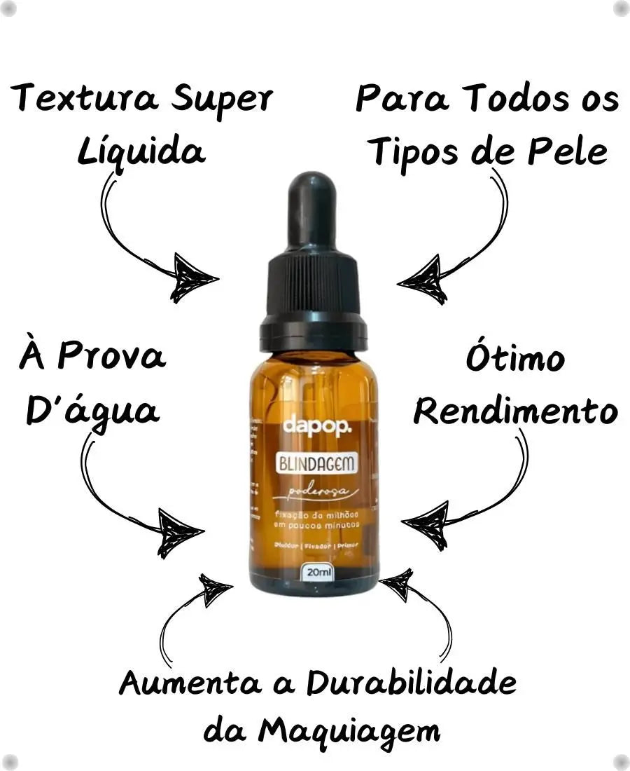 Blindagem Poderosa Dapop™ Vegana