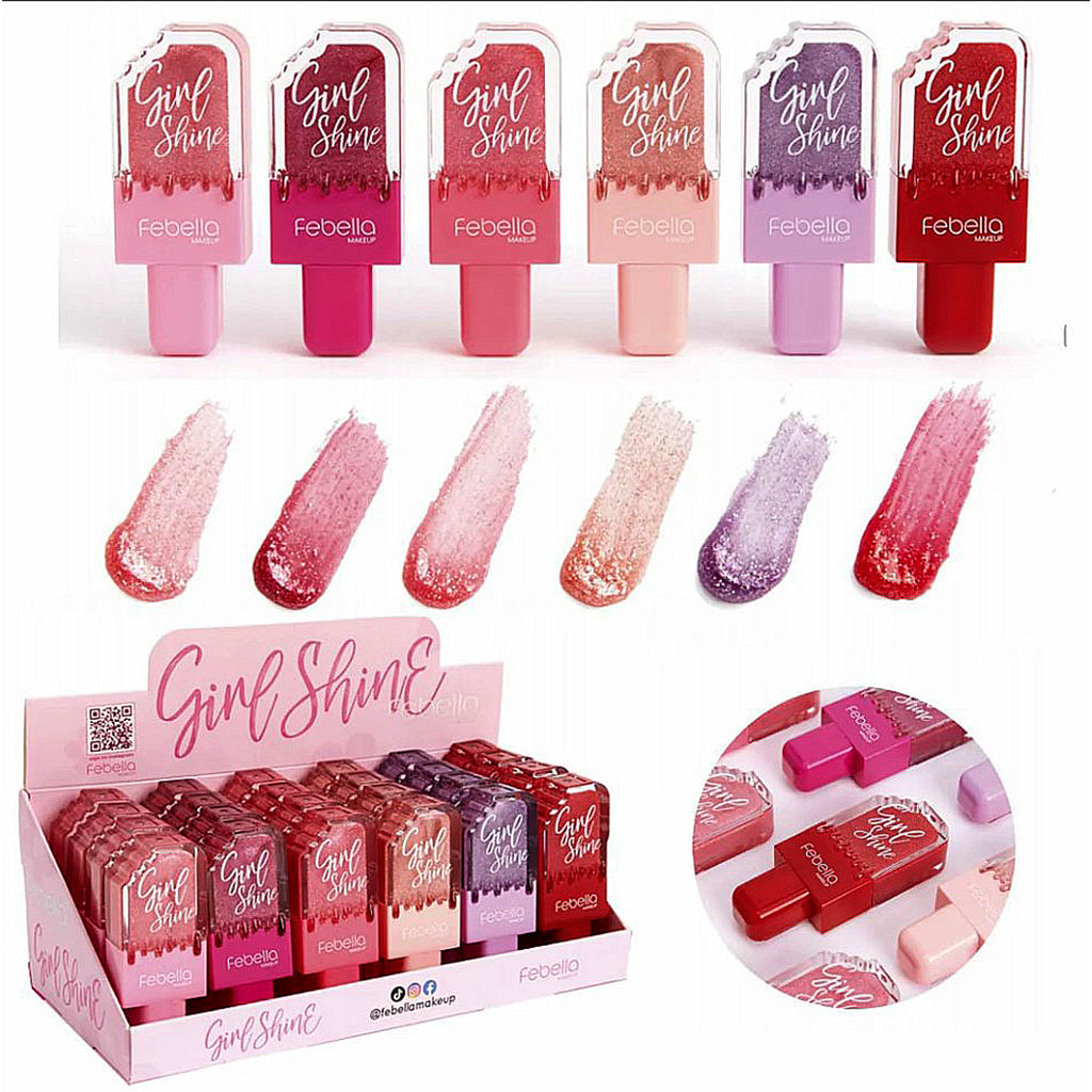 Brilho Labial Girl Shine da Febella™