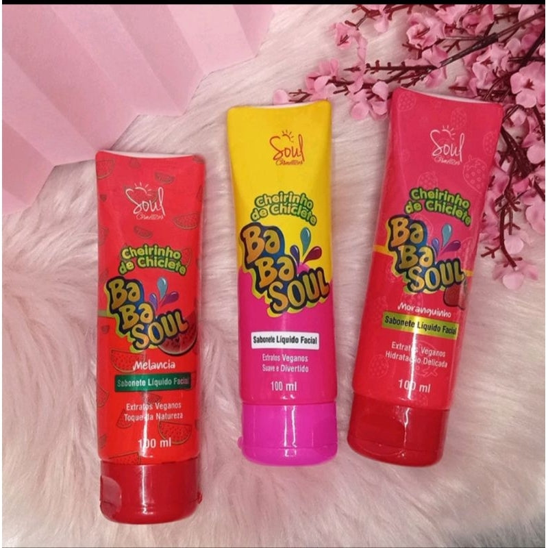 Sabonete Líquido Facial BaBaSoul™ Extratos Vegano