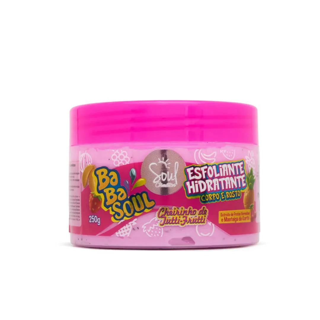 Esfoliante Corporal e Facial BaBa Soul, Cheirinho de Chiclete™