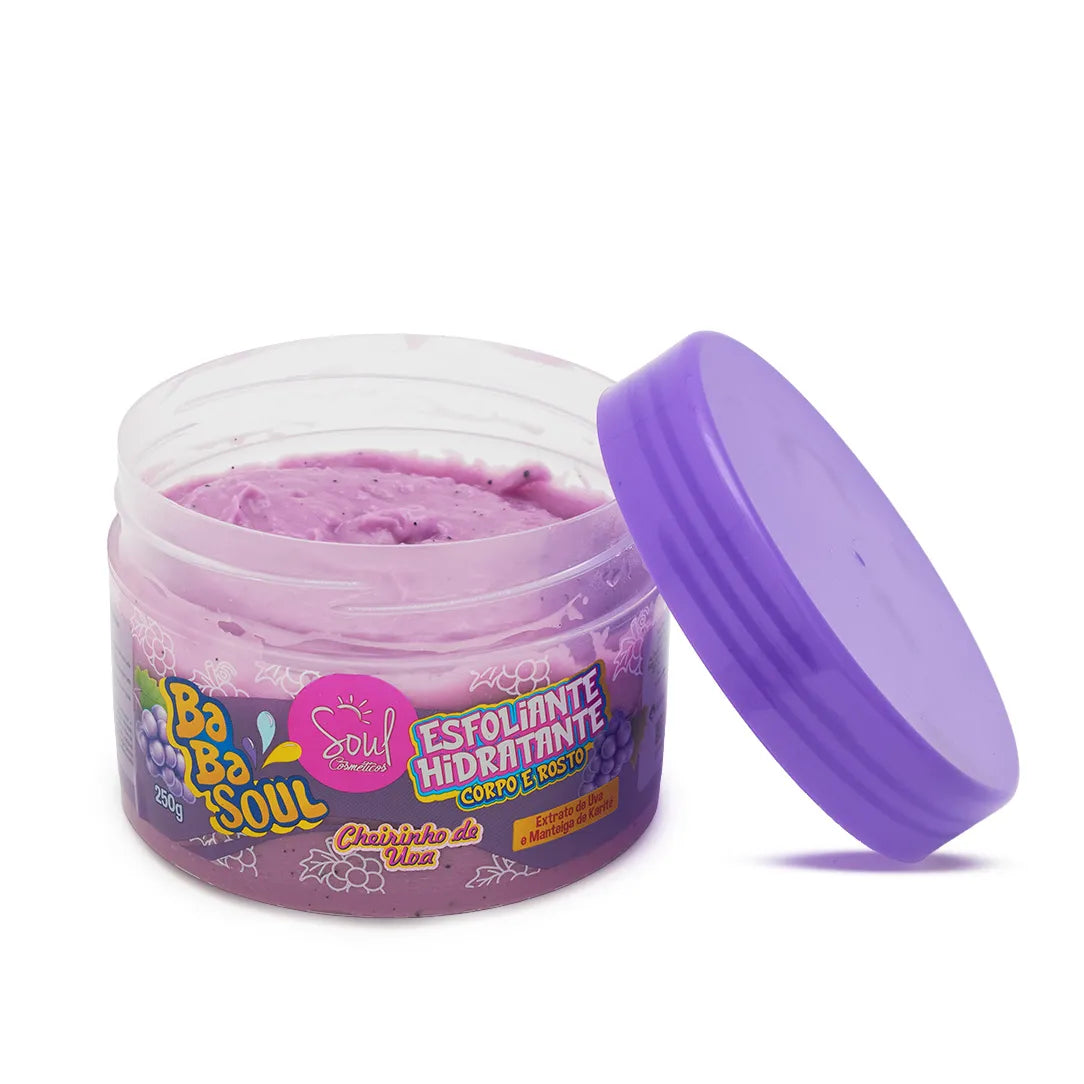 Esfoliante Corporal e Facial BaBa Soul, Cheirinho de Chiclete™