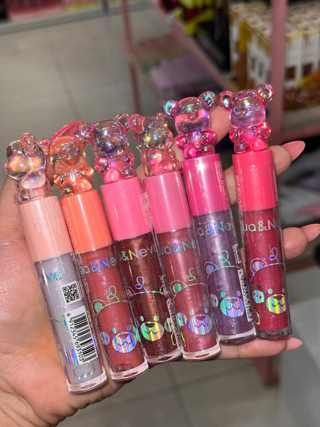 Lip Gloss Ursinho™  Lua & Neve