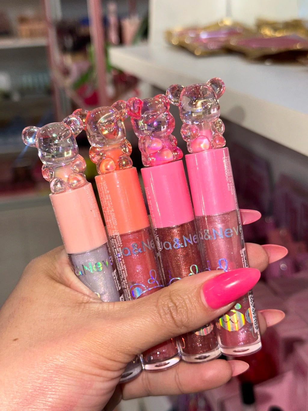 Lip Gloss Ursinho™  Lua & Neve