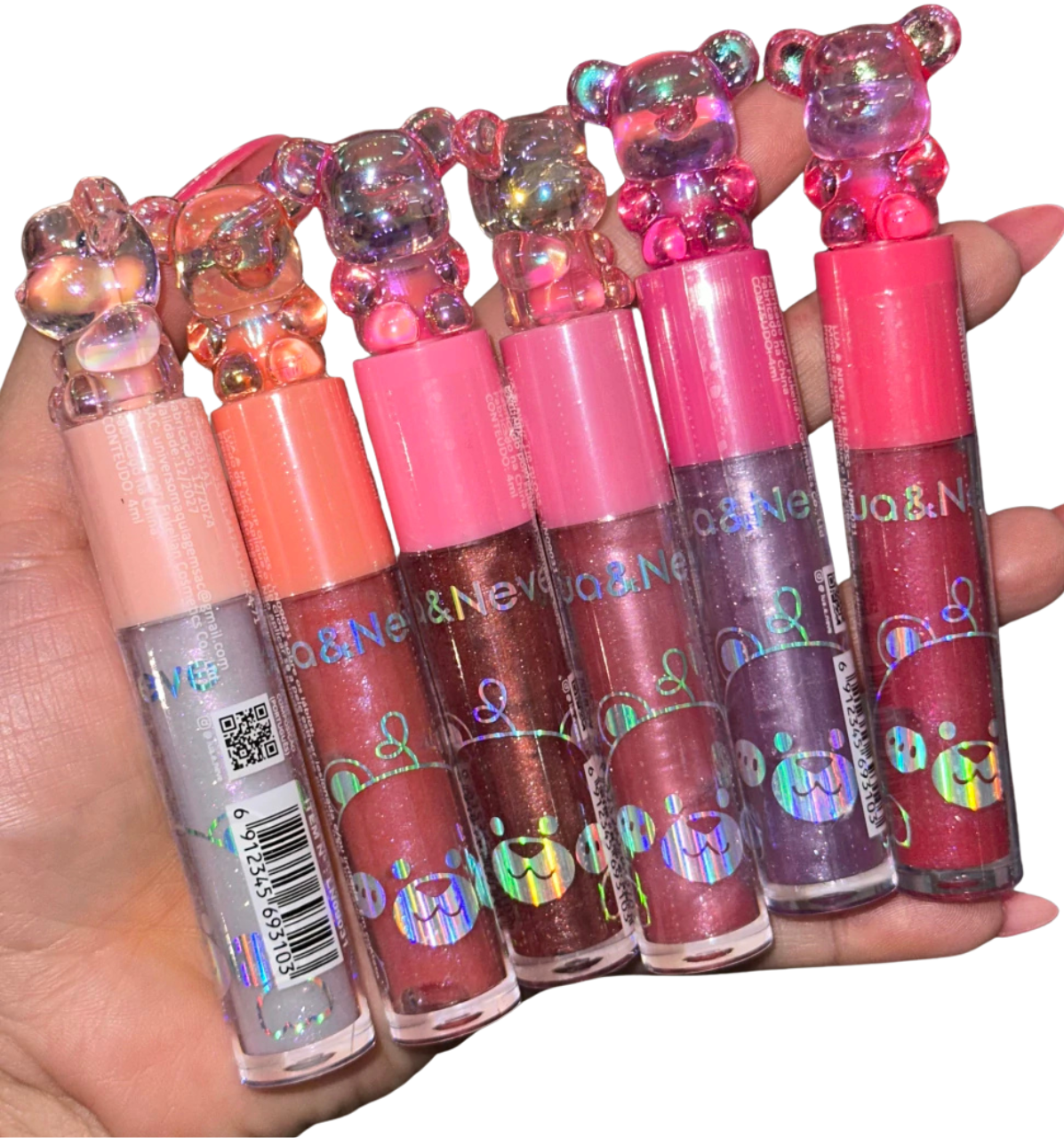 Lip Gloss Ursinho™  Lua & Neve