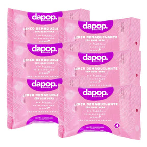 Lenço Demaquilante Dapop – 3 versões para cada tipo de cuidado, Vegano™