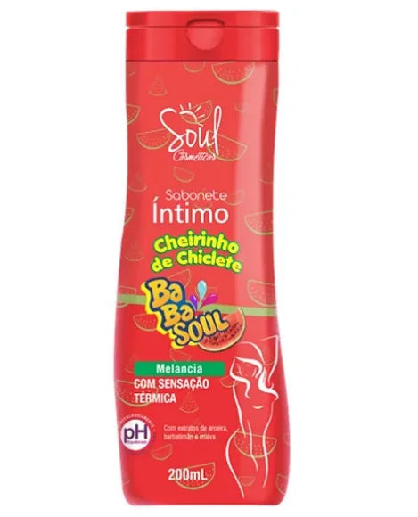 Sabonete Íntimo BaBaSoul Cheirinho de Chiclete™ Vegano