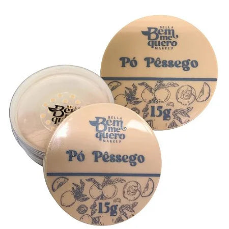 Pó Solto Pêssego Bem Me Quero, Ideal Para Pele Clara A Média™