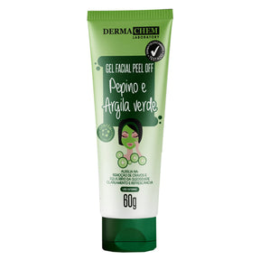 Gel de Limpeza Facial Pepino e Argila Verde, Dermachem™