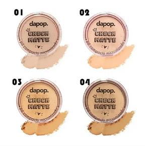 Pó Compacto Multi Matte Dapop – 4 em 1™