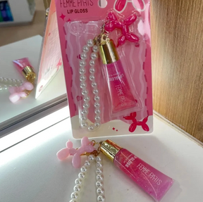 Gloss + Chaveiro Bonequinha Femme Paris™