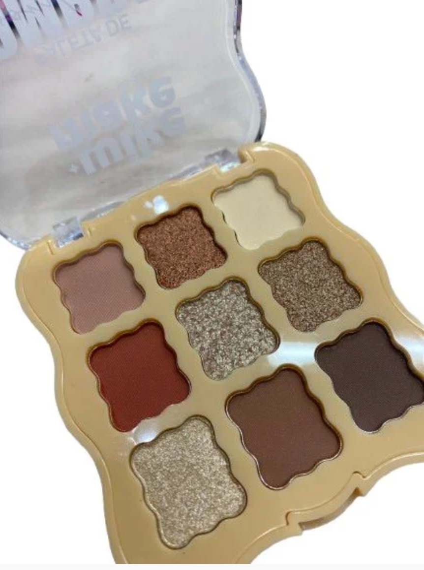 Paleta de Sombras Wike Make – 9 Cores | 4 Estilos Incríveis™