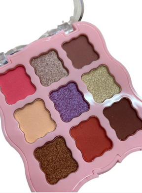 Paleta de Sombras Wike Make – 9 Cores | 4 Estilos Incríveis™