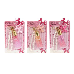 Gloss + Chaveiro Bonequinha Femme Paris™