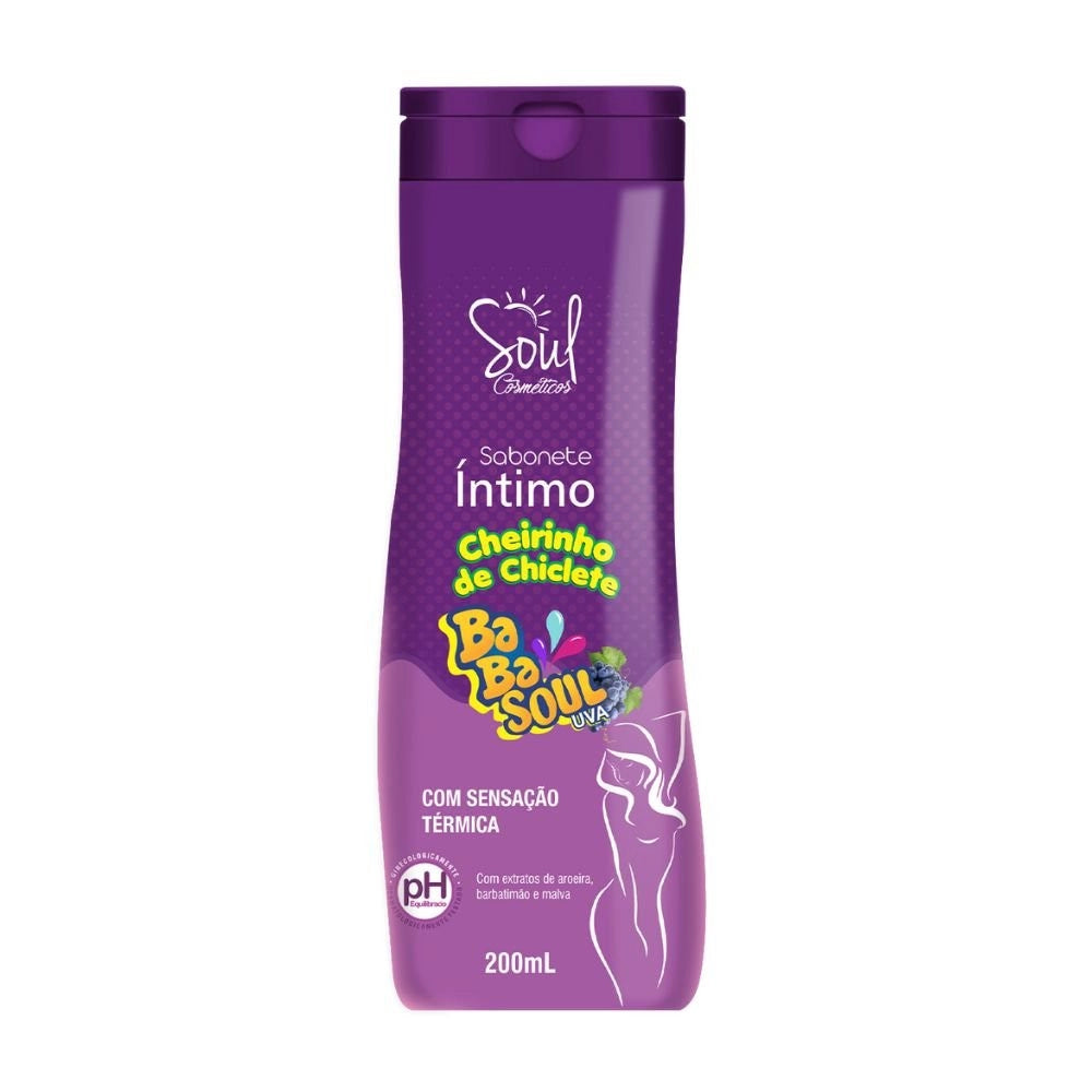 Sabonete Íntimo BaBaSoul Cheirinho de Chiclete™ Vegano