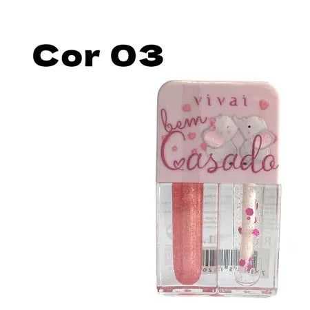 Duo Lip Gloss Bem Casado  Febella™