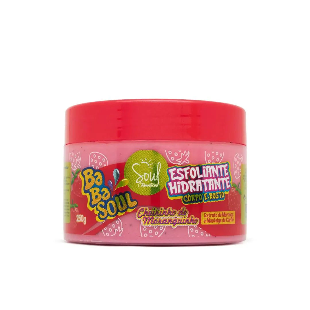 Esfoliante Corporal e Facial BaBa Soul, Cheirinho de Chiclete™