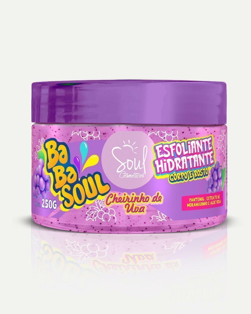 Esfoliante Corporal e Facial BaBa Soul, Cheirinho de Chiclete™