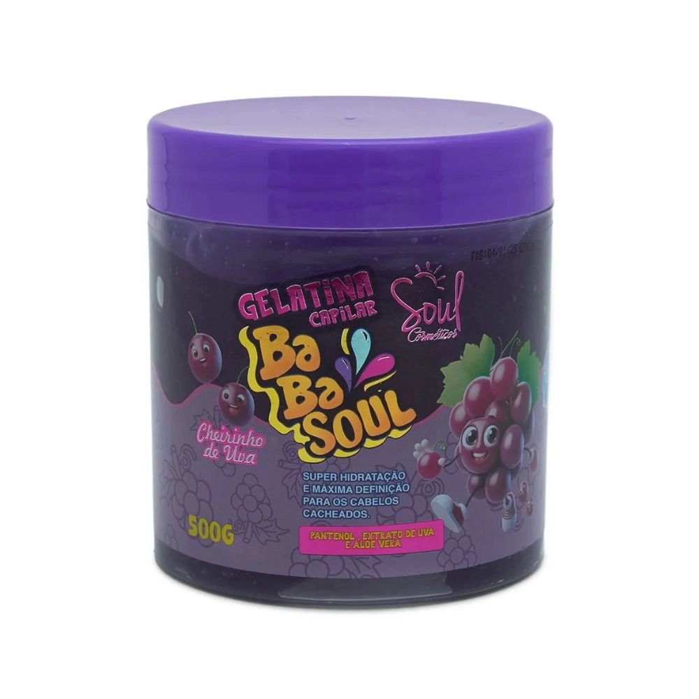 Gelatina Capilar BaBa Soul Cheirinho de Chiclete™ Vegano