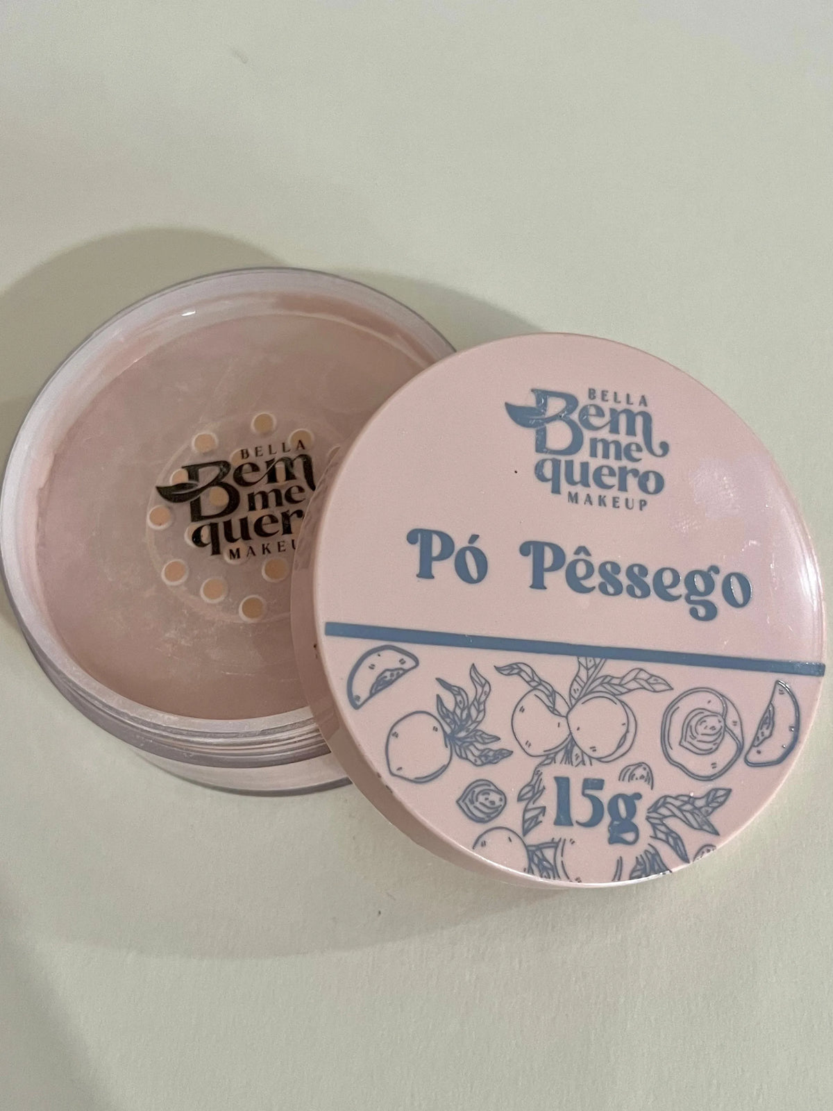 Pó Solto Pêssego Bem Me Quero, Ideal Para Pele Clara A Média™