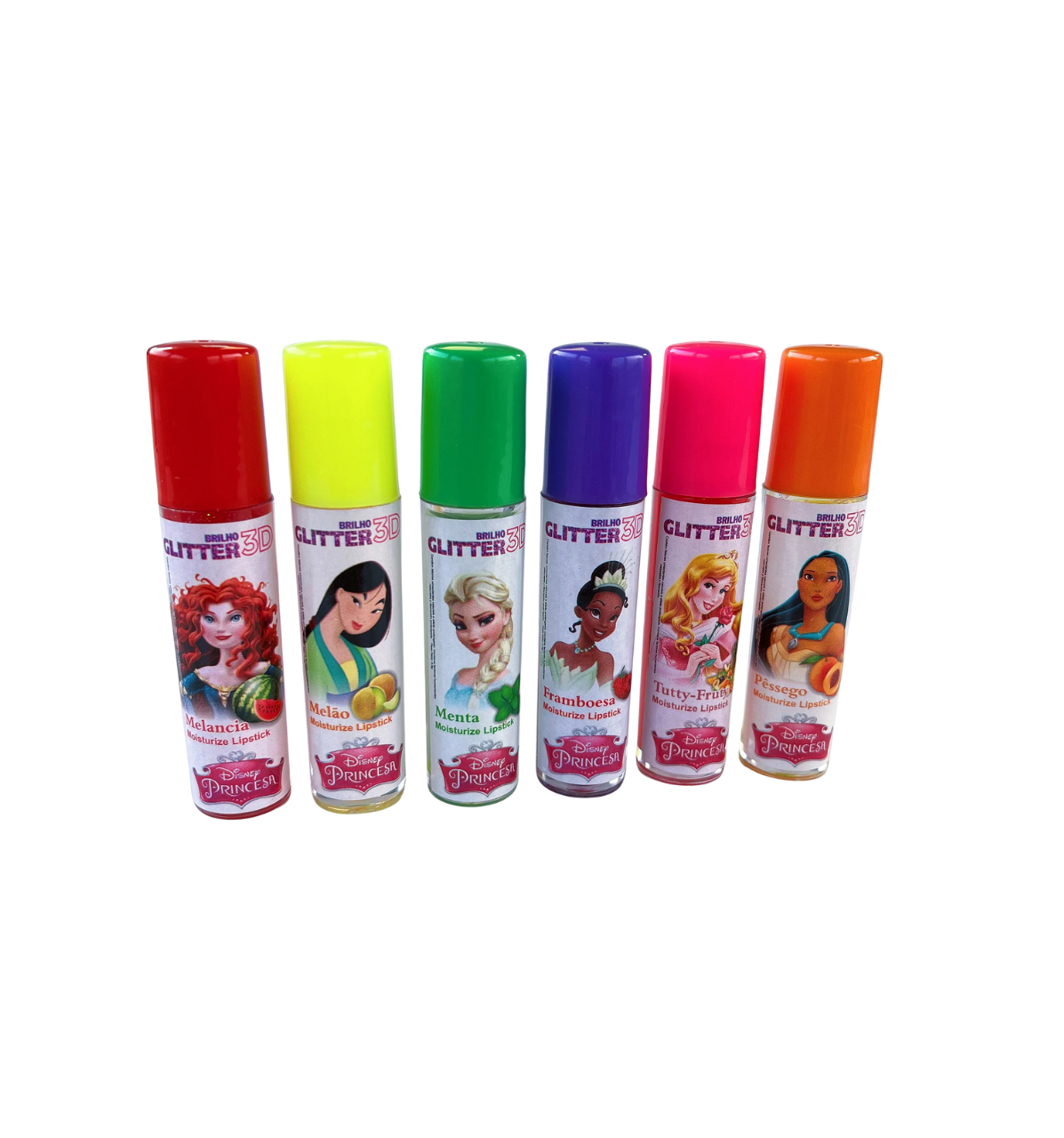 Brilho Labial Glitter Princesas, Frutillita Kids™