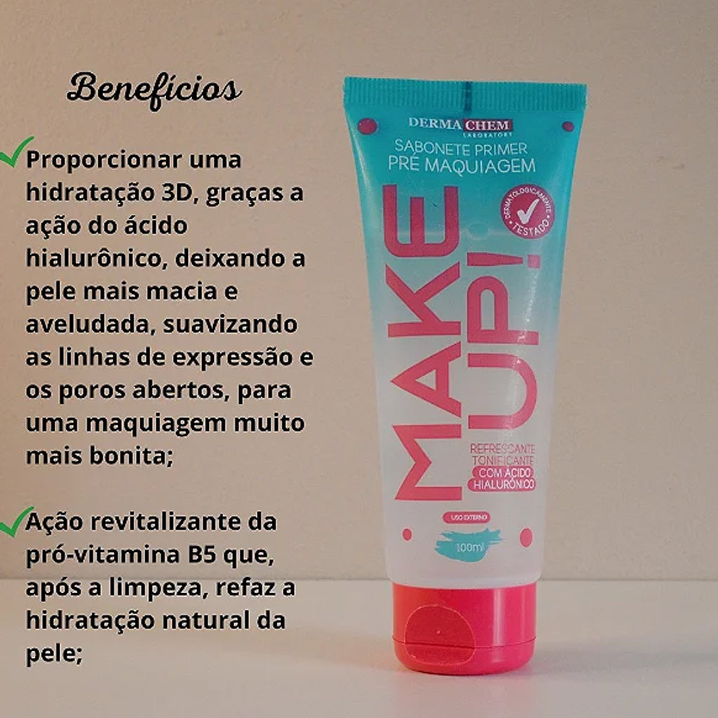 Sabonete Liquido Primer Pré-Maquiagem Dermachem™