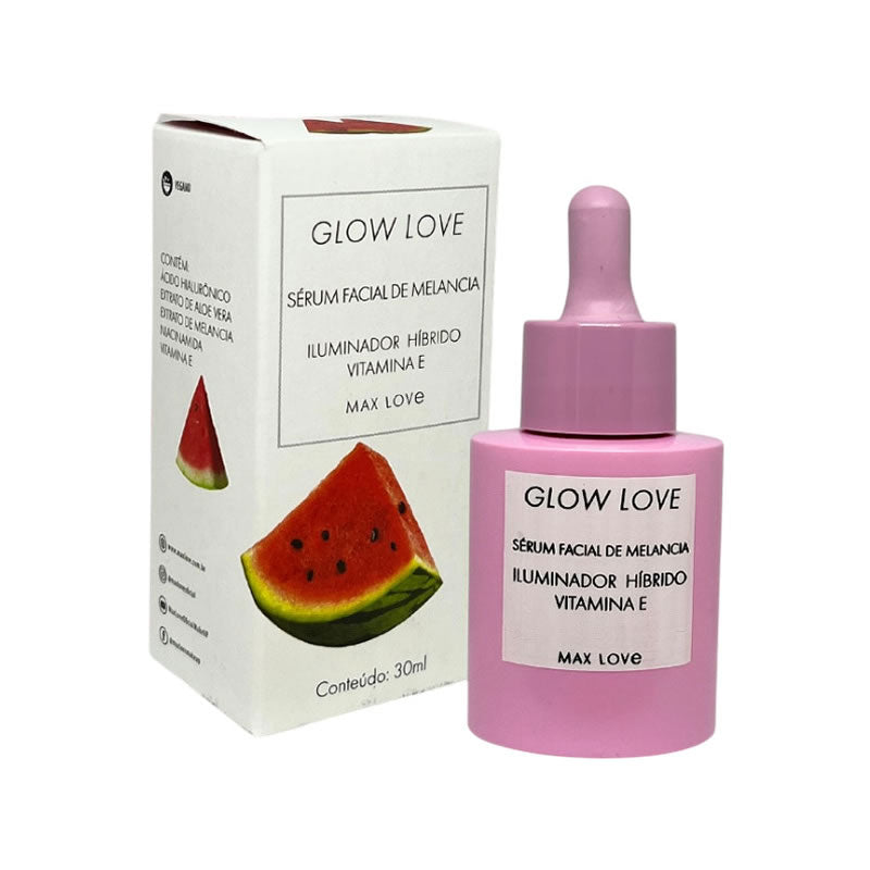 Séruns Faciais Max Love – Linha Glow Natural com Superfrutas e Ativos Poderosos™