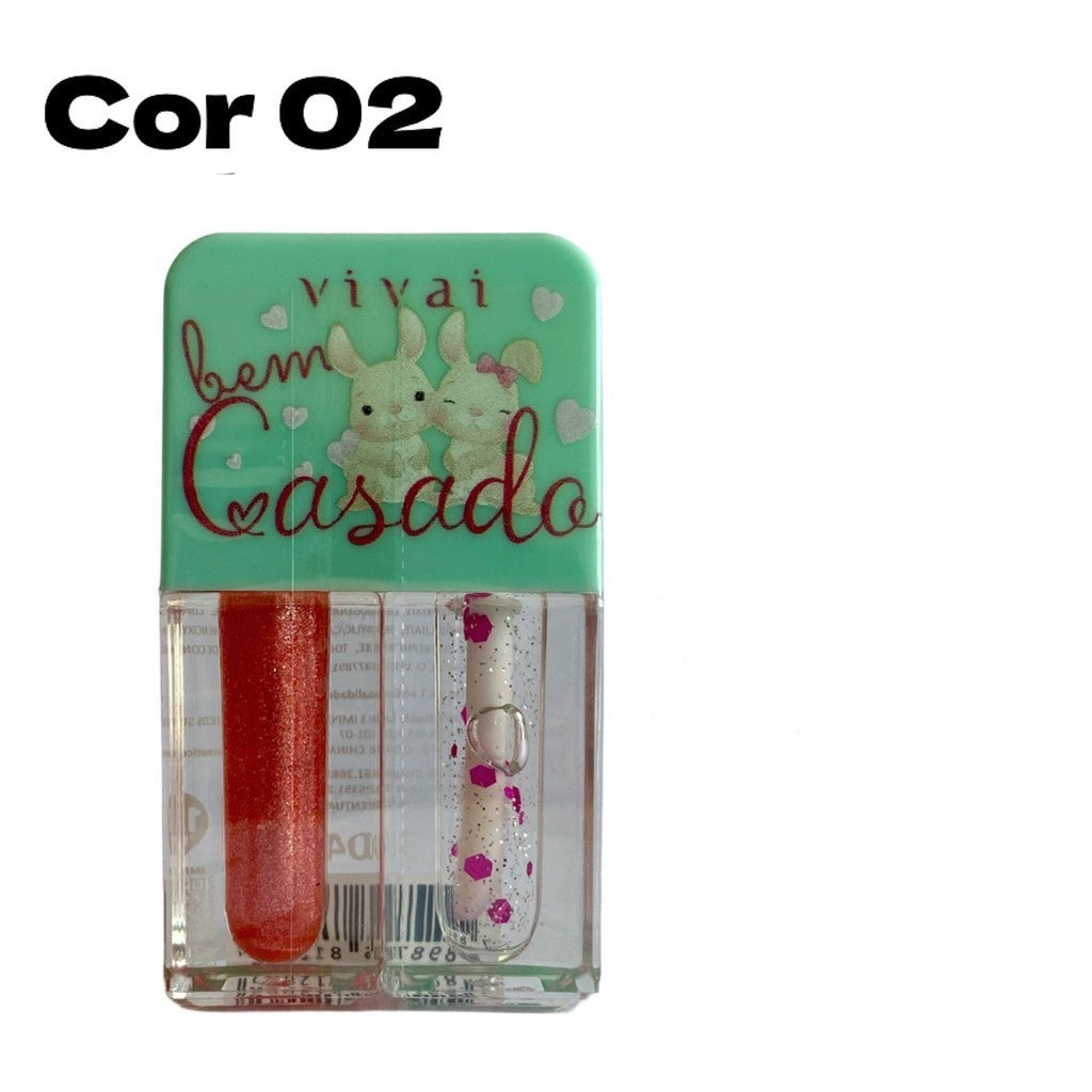 Duo Lip Gloss Bem Casado  Febella™