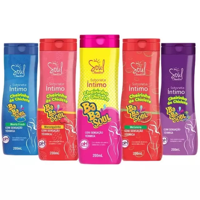 Sabonete Íntimo BaBaSoul Cheirinho de Chiclete™ Vegano