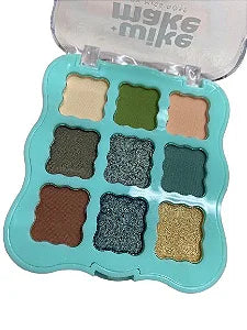 Paleta de Sombras Wike Make – 9 Cores | 4 Estilos Incríveis™